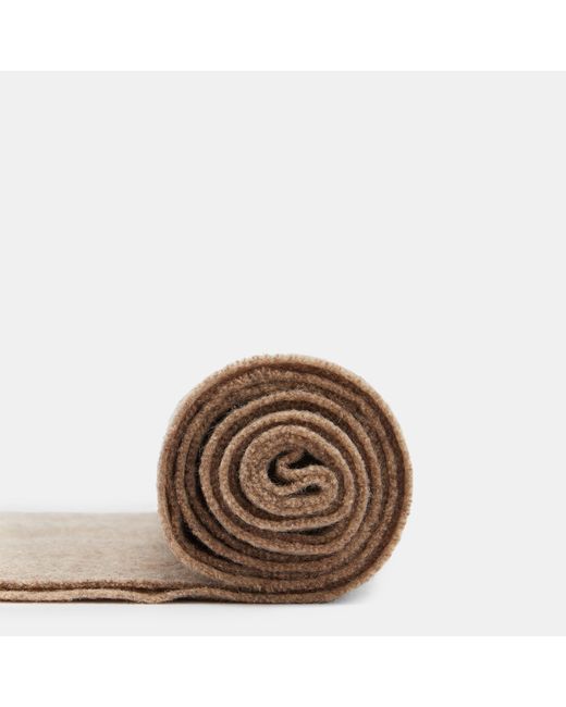 Barbour Natural Lambswool Woven Scarf