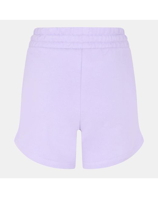 PUMA Purple High Waist Woven Tracksuit Shorts