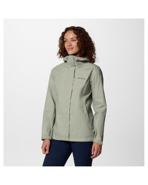 Columbia Green Arcadia Ii Waterproof Jacket