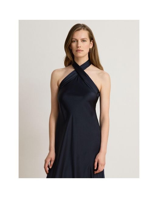 Ralph Lauren Blue Lrl Woven-Dresses Ld64