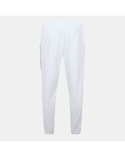 Lacoste White Logo Fleece Joggers for men
