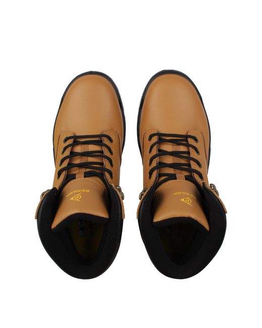 Dunlop Brown Dakota Steel Toe Cap Boots for men