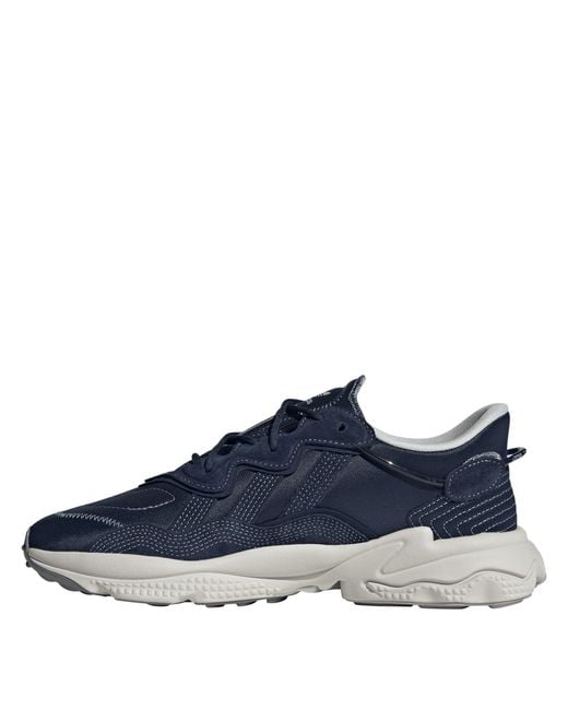 Adidas Originals Blue Ozweego Low-Top Trainers for men
