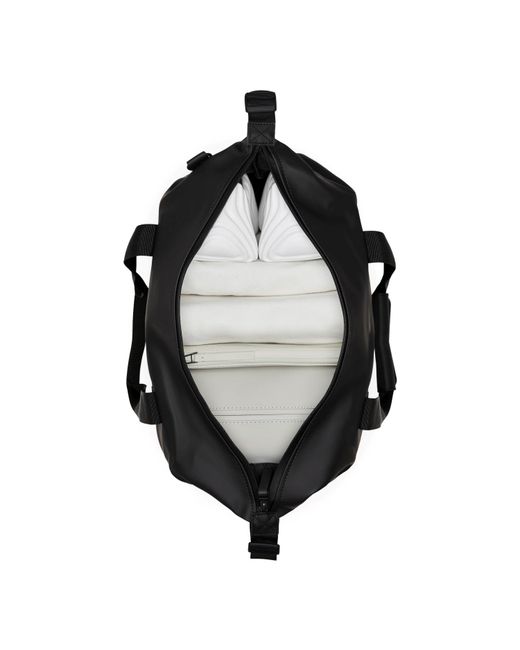 Rains Black Small Hilo Weekend Bag