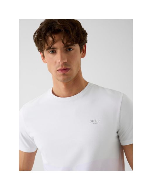 Guess White X Slim Fit T-Shirt for men
