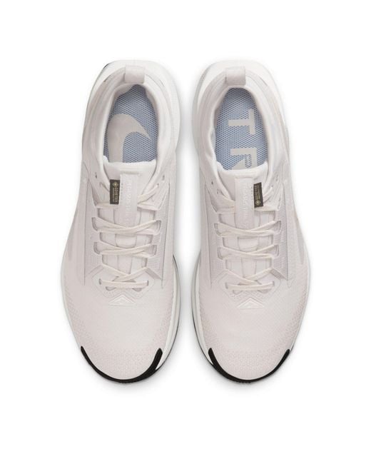 Nike White Pegasus Trail 5 Gore-Tex Running Shoes