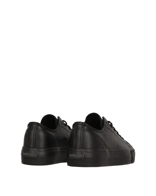 SoulCal & Co California Black Soul Ll Low Trainers