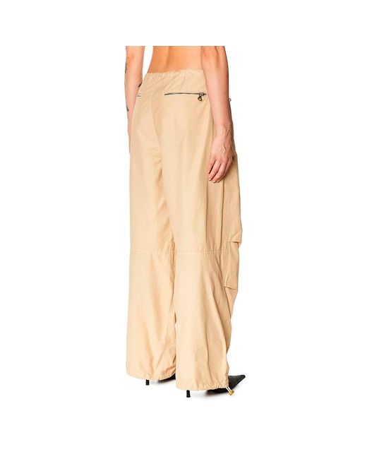 DIESEL Natural P-Diamanda Cargo Pants