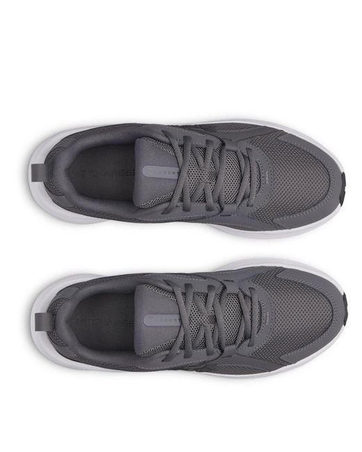 Under Armour Gray Assert 11 Trainers for men