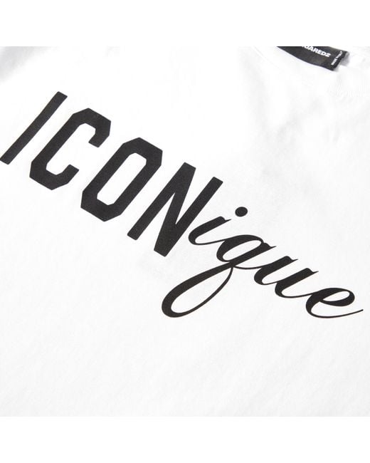 DSquared² Gray Oversized T-Shirt for men