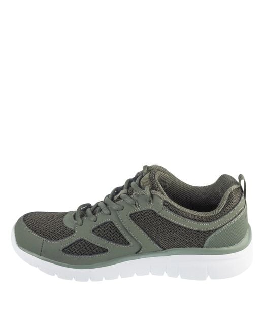 Skechers Green Flex Burns Agoura Trainers for men
