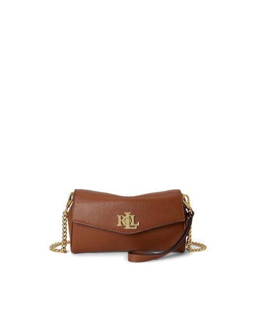 Ralph Lauren Brown Wallet On Chain