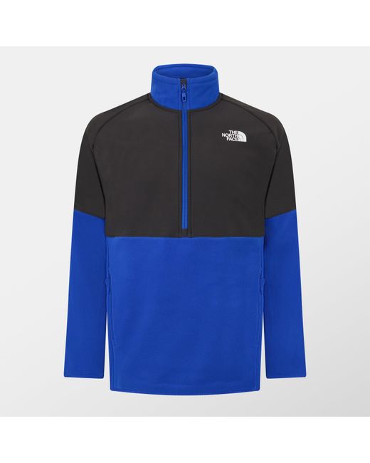 The North Face Blue Glacier Short Puffer Jacket for men