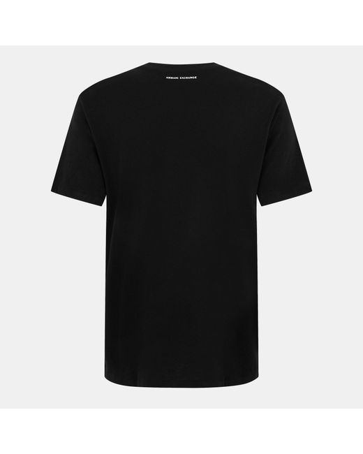 ARMANI EXCHANGE Black T-Shirt for men