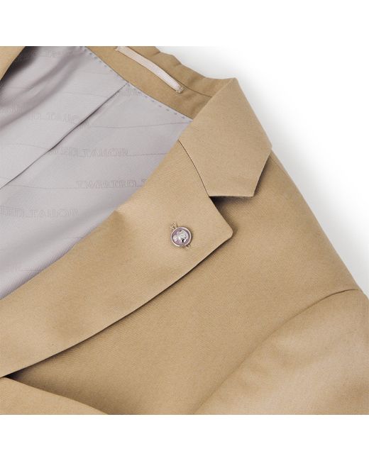 Twisted Tailor Natural Ellroy Slim Fit Jacket for men