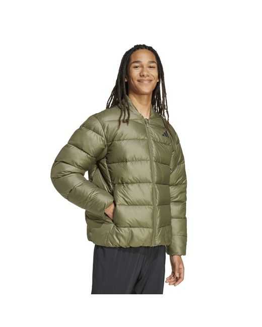 Adidas Green Ess Sd Puf Jk for men
