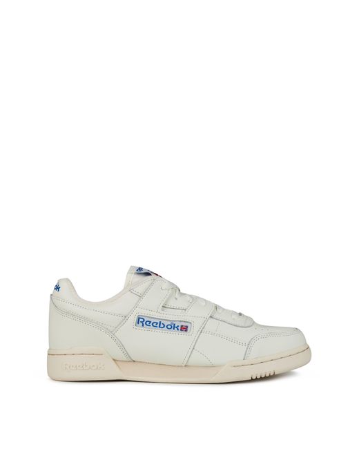 Reebok White Workout Low-Top Trainers for men