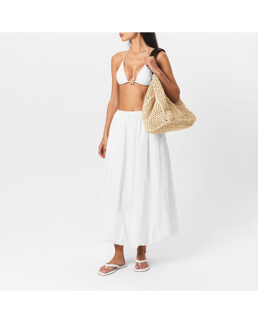 EDITED White Reyna Skirt