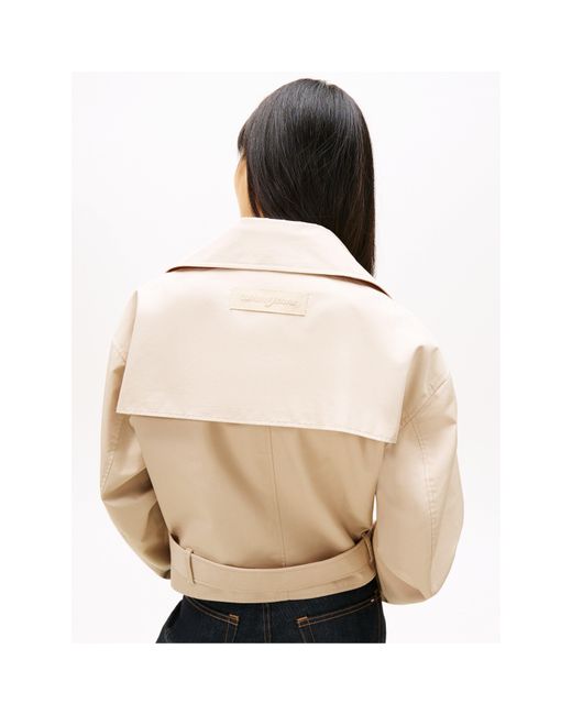 Tommy Hilfiger Natural Trench Coat