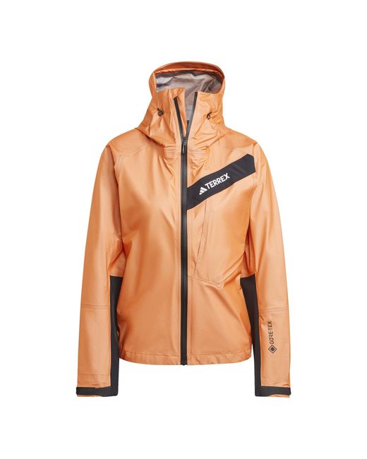 Adidas Brown Track Waterproof Jacket