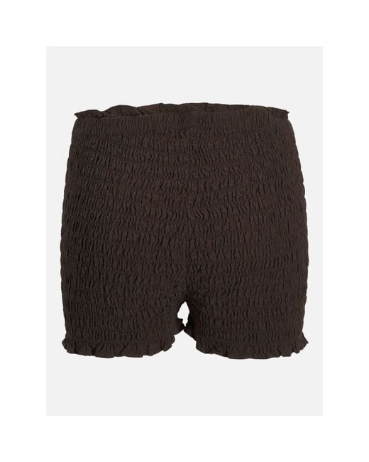 JJXX Black Smock Woven Shorts