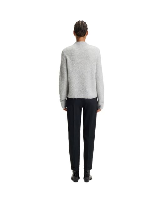 Boss Blue Tachinoa Straight Leg Trousers