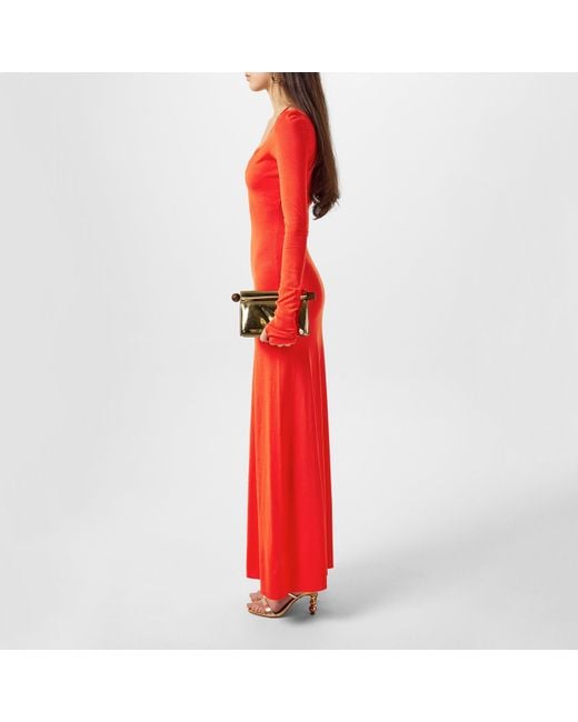 Sir Red Valejo Halter Maxi Dress