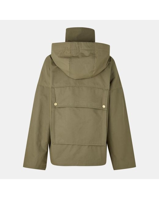Barbour Green Cecile Shower Proof Rain Anorak