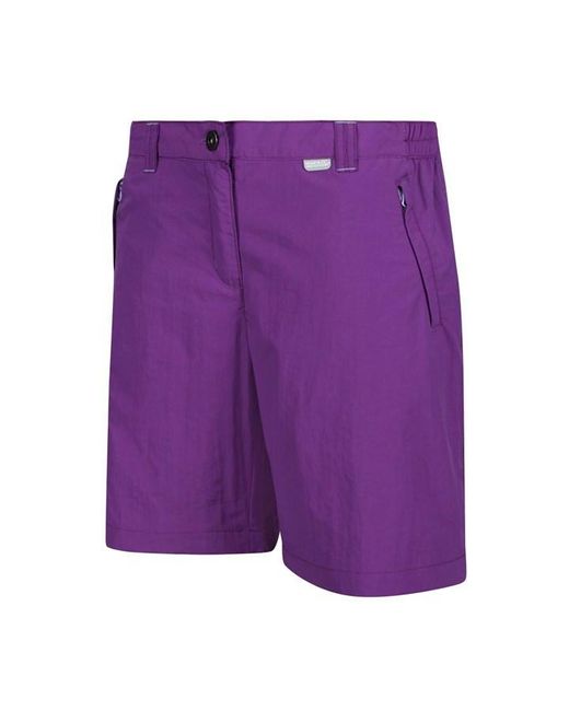 Regatta Purple Chaska Short Ld99