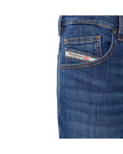 DIESEL Blue D Yennox Tapered Jeans for men