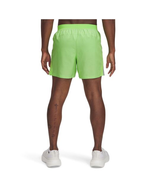 Under Armour Green Launch Shorts for men