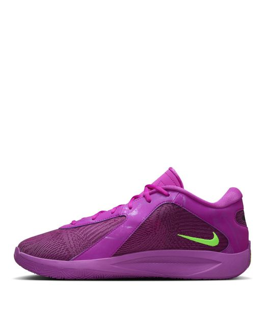 Nike Purple Giannis Freak 6 Basketball Trainers Adults for men