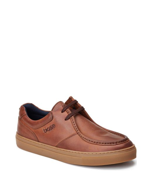 Base London Brown Dalston Wallabe for men