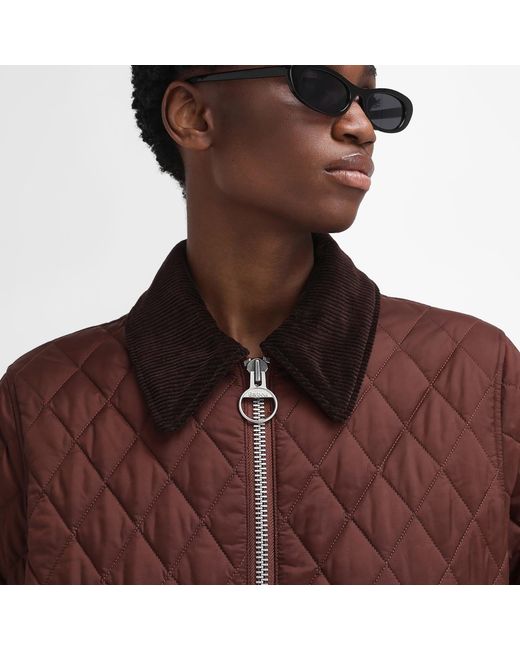 Barbour Brown Quilted Jacket