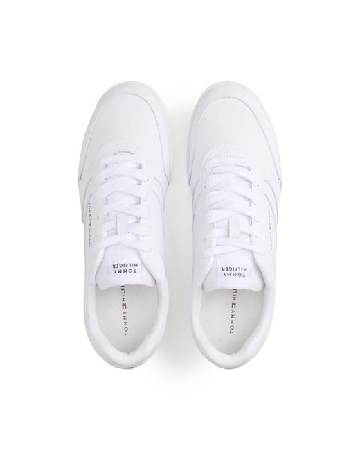 Tommy Hilfiger White Tommy Lopro Lthr Sn61 for men