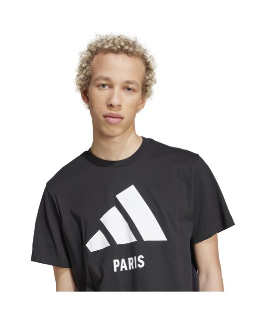 Adidas Blue Paris T-Shirt for men