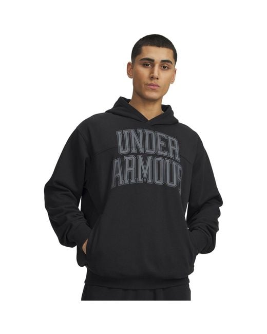 Under Armour Black Performance Hoodie for men