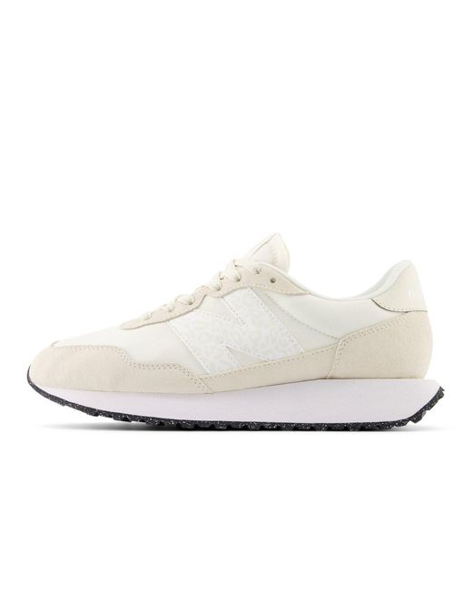 New Balance White 237