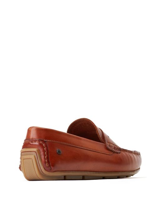 Base London Red Collins Driver for men