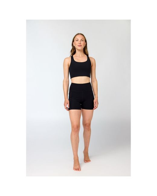 GIRLFRIEND COLLECTIVE Black Paloma Non Wired Medium Impact Sports Bra