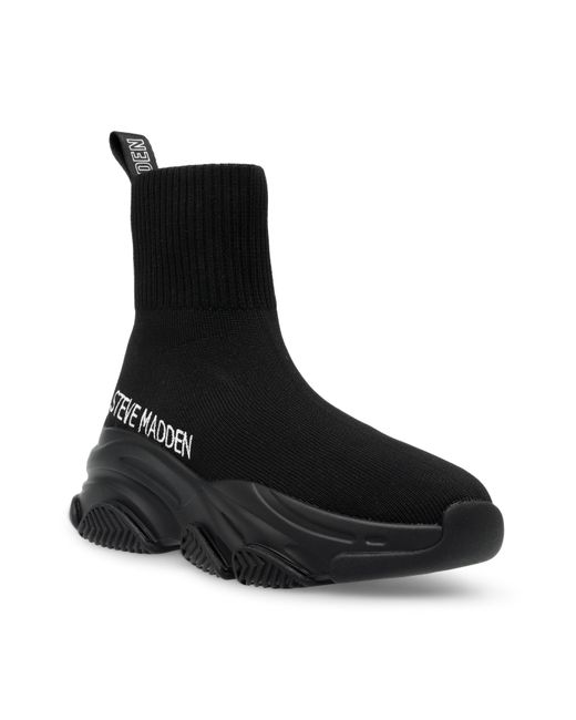 Steve Madden Black Prodigy Trainers
