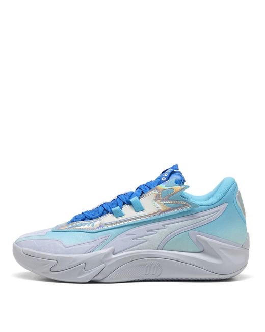 PUMA Blue Scoot Zeros Ii Crystal Basketball Trainers for men
