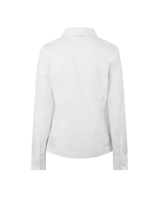 Boss White Bierdie Tailored Fit Shirt