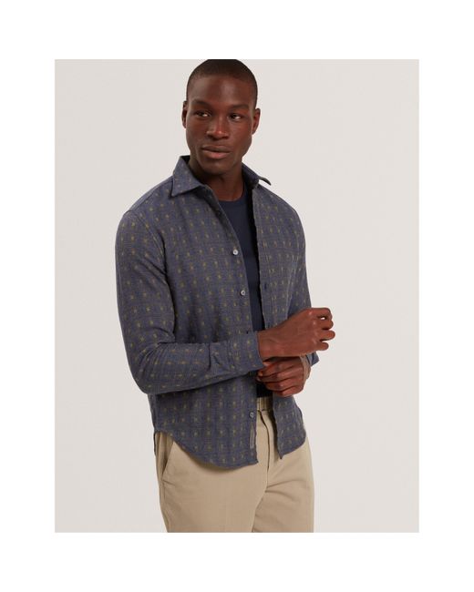 Ted Baker Blue Long Sleeve Shirt for men