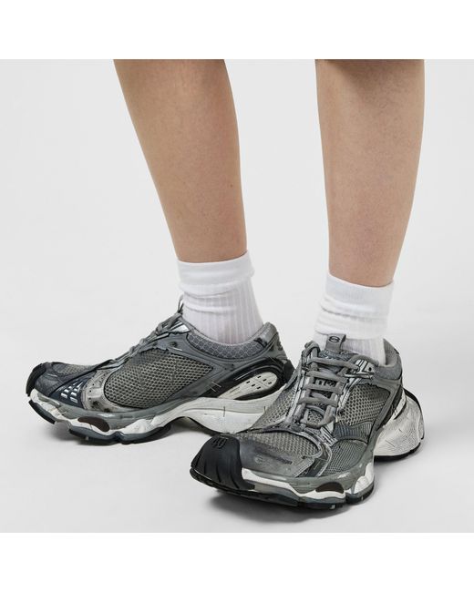 Balenciaga Gray Stapler Sneaker
