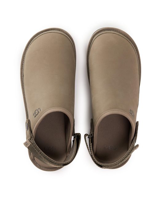 Ugg Brown Gldncoast Goldencoast Cotton Flat Mules for men