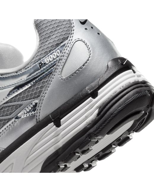 Nike Gray P-6000 Shoes for men