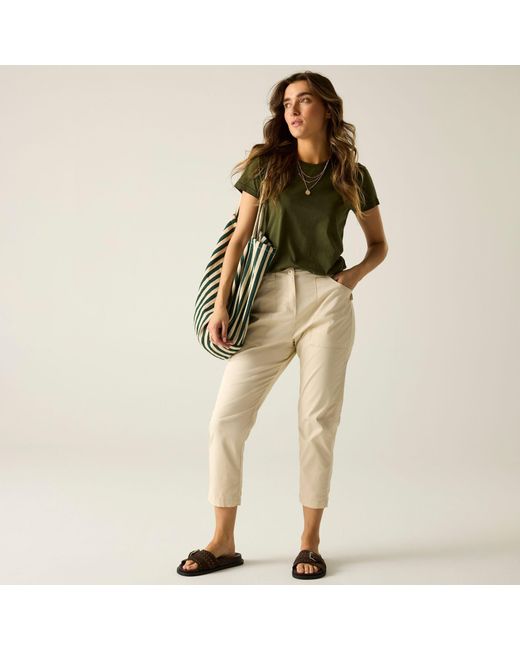 Regatta Natural Shorebella Capri Trousers