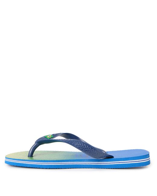 Havaianas Blue Brasil Flip Flops
