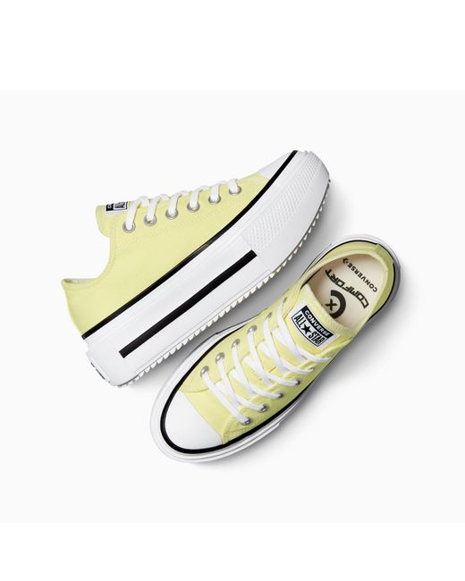 Converse White Chuck Taylor All Star Lif Canvas Trainers
